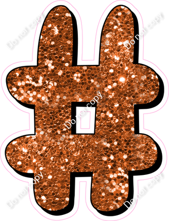 HP 12" Individuals - Orange Sparkle #