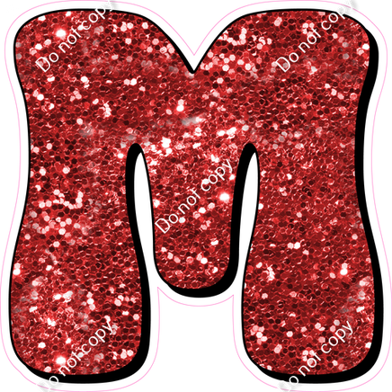 HP 12" Individuals - Red Sparkle M