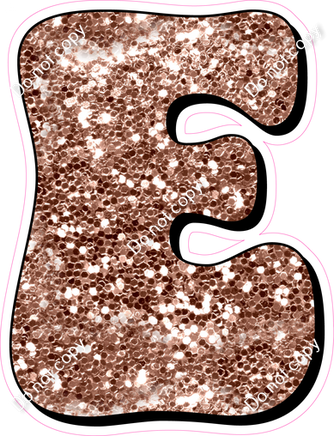 HP 12" Individuals - Rose Gold Sparkle E
