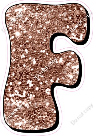 HP 12" Individuals - Rose Gold Sparkle F