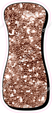 HP 12" Individuals - Rose Gold Sparkle I