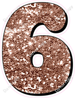 HP 12" Individuals - Rose Gold Sparkle 6