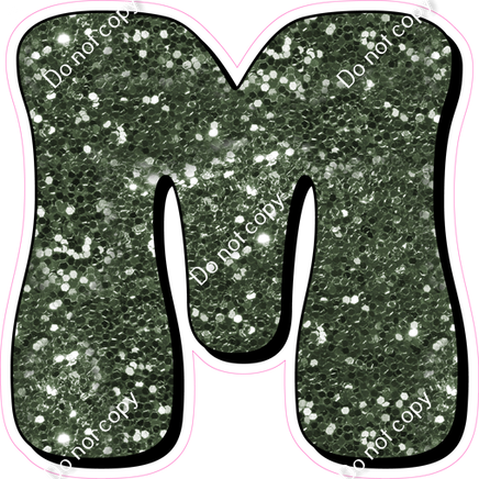HP 12" Individuals - Sage Sparkle M