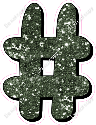 HP 12" Individuals - Sage Sparkle #
