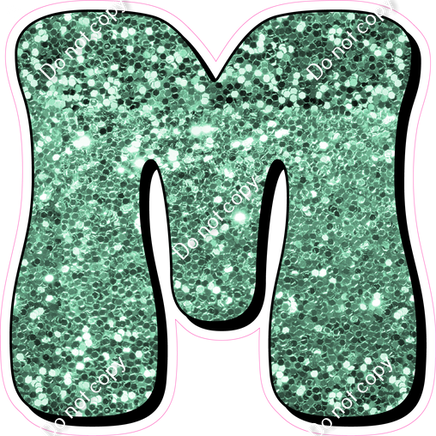 HP 12" Individuals - Sea Foam Sparkle M