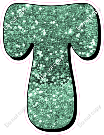 HP 12" Individuals - Sea Foam Sparkle T