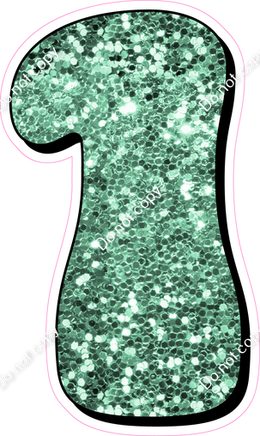 HP 12" Individuals - Sea Foam Sparkle 1