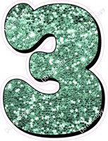HP 12" Individuals - Sea Foam Sparkle 3