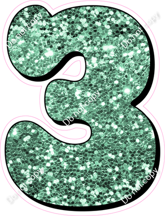 HP 12" Individuals - Sea Foam Sparkle 3