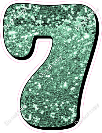 HP 12" Individuals - Sea Foam Sparkle 7