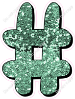 HP 12" Individuals - Sea Foam Sparkle #