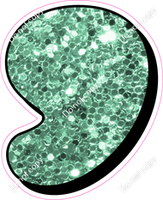 HP 12" Individuals - Sea Foam Sparkle Apostrophe