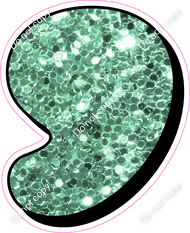 HP 12" Individuals - Sea Foam Sparkle Apostrophe
