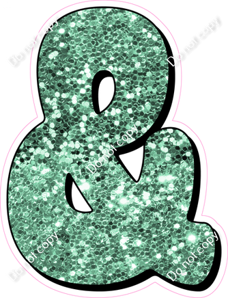 HP 12" Individuals - Sea Foam Sparkle &