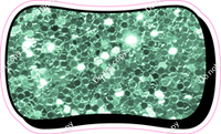 HP 12" Individuals - Sea Foam Sparkle Dash