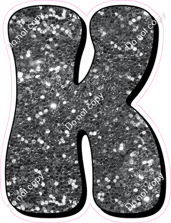 HP 12" Individuals - Silver Sparkle K