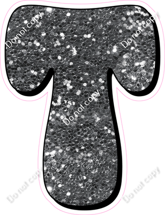 HP 12" Individuals - Silver Sparkle T