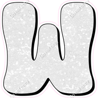 HP 12" Individuals - White Sparkle W