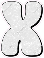 HP 12" Individuals - White Sparkle X