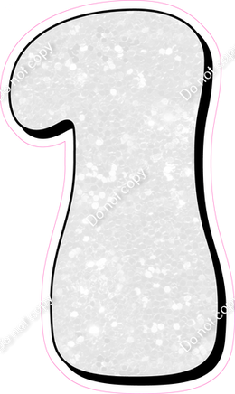 HP 12" Individuals - White Sparkle 1