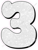 HP 12" Individuals - White Sparkle 3