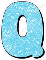 HP 18" Individuals - Baby Blue Sparkle Q