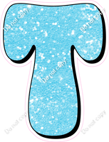 HP 18" Individuals - Baby Blue Sparkle T