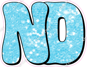 HP 18" Individuals - Baby Blue Sparkle ND