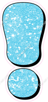 HP 18" Individuals - Baby Blue Sparkle !