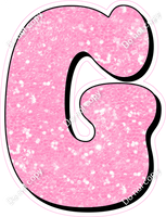 HP 18" Individuals - Baby Pink Sparkle G