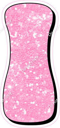HP 18" Individuals - Baby Pink Sparkle I