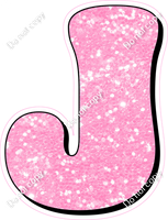 HP 18" Individuals - Baby Pink Sparkle J