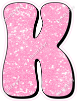 HP 18" Individuals - Baby Pink Sparkle K