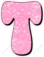 HP 18" Individuals - Baby Pink Sparkle T