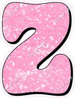 HP 18" Individuals - Baby Pink Sparkle Z