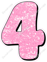 HP 18" Individuals - Baby Pink Sparkle 4