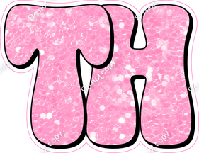 HP 18" Individuals - Baby Pink Sparkle TH