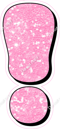 HP 18" Individuals - Baby Pink Sparkle !