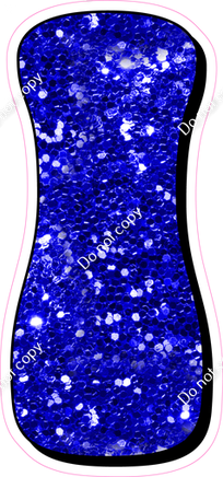 HP 18" Individuals - Blue Sparkle I