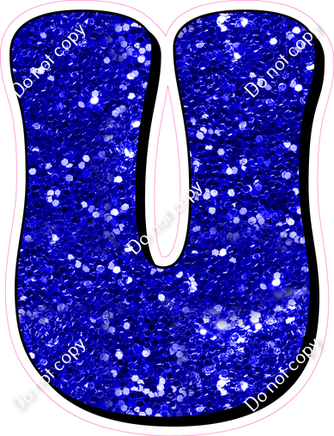 HP 18" Individuals - Blue Sparkle U