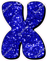 HP 18" Individuals - Blue Sparkle X