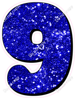 HP 18" Individuals - Blue Sparkle 9