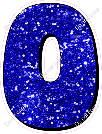 HP 18" Individuals - Blue Sparkle