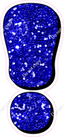 HP 18" Individuals - Blue Sparkle !