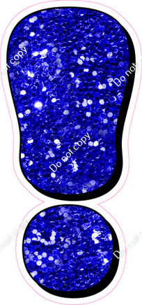 HP 18" Individuals - Blue Sparkle !