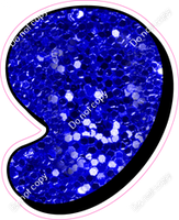HP 18" Individuals - Blue Sparkle Apostrophe