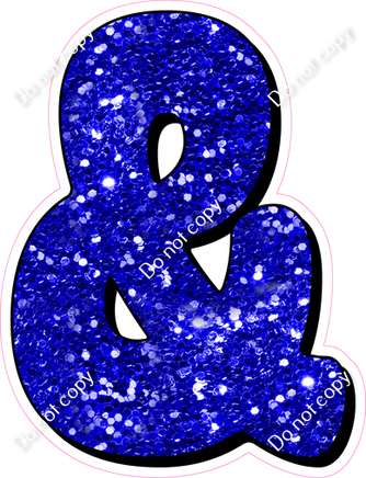 HP 18" Individuals - Blue Sparkle &
