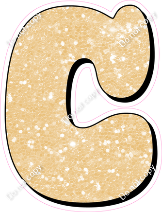 HP 18" Individuals - Champagne Sparkle C