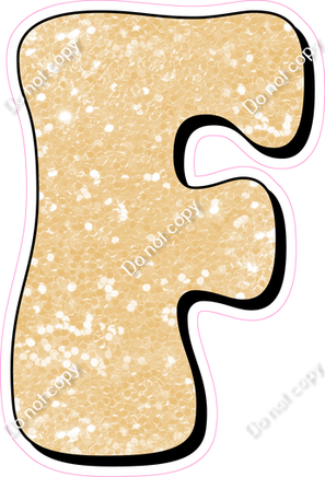 HP 18" Individuals - Champagne Sparkle F