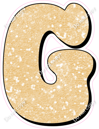 HP 18" Individuals - Champagne Sparkle G